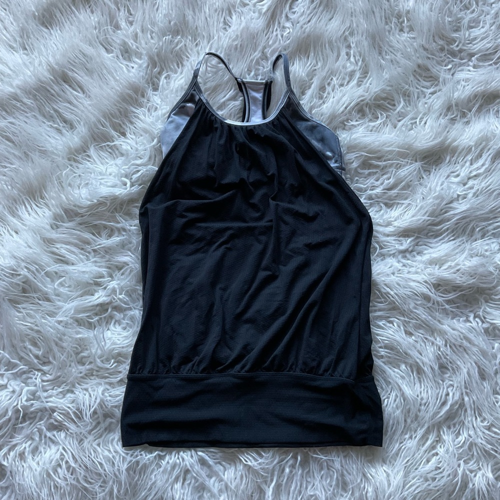 Lululemon No Limits‎ Layered Racerback Workout Tank Top
